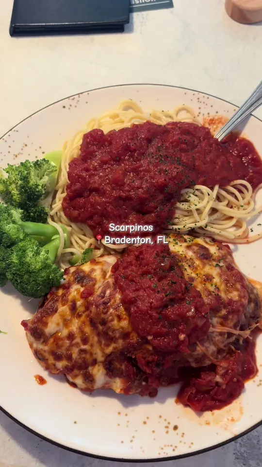 Chicken at Scarpino's Classic Italian, Bradenton – $16 on the menu
