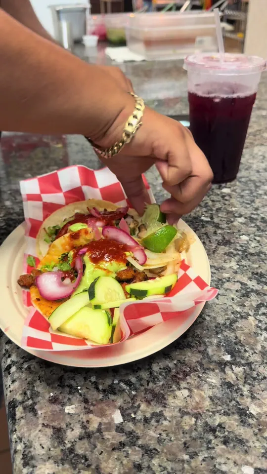 Tacos at The Spot Tacos and More, Bradenton – $3.75 on the menu
