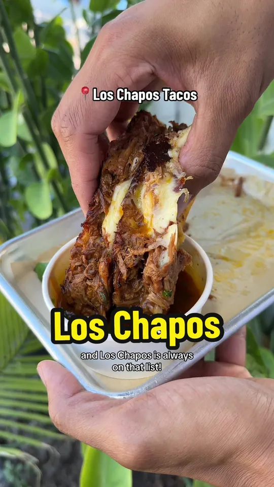 Tacos at Los Chapos Tacos, Brandon – $3.99 on the menu