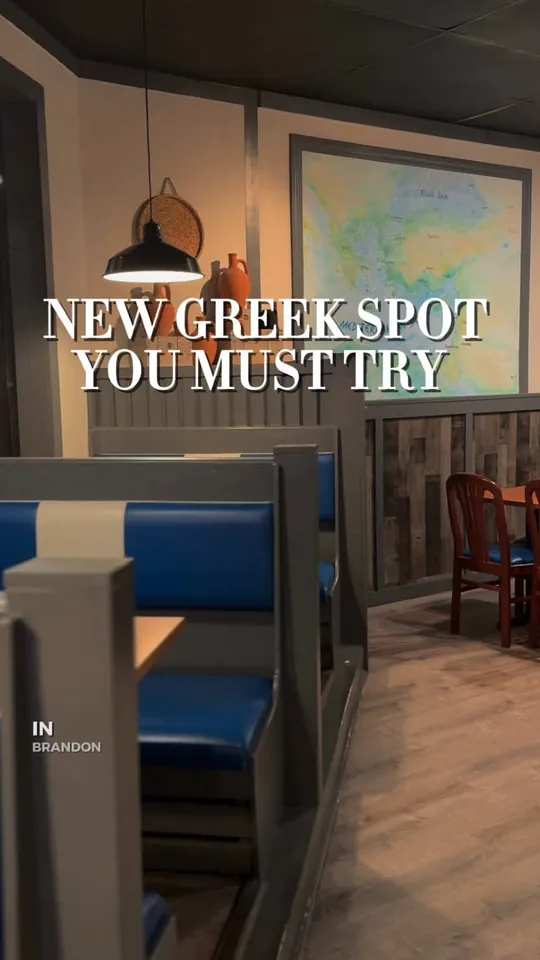 Video at Truly Greek, Brandon