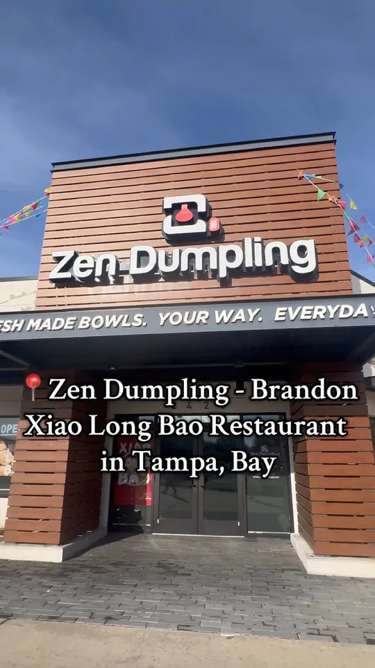 Dumplings at Zen Dumpling, Brandon – $10.50 on the menu