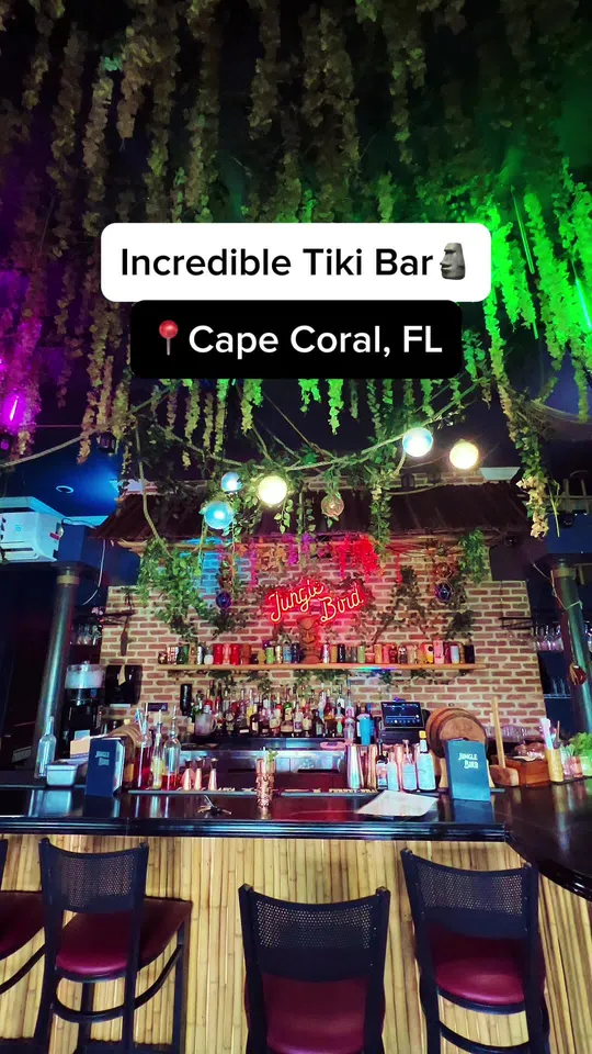 Video at Jungle Bird Tiki, Cape Coral