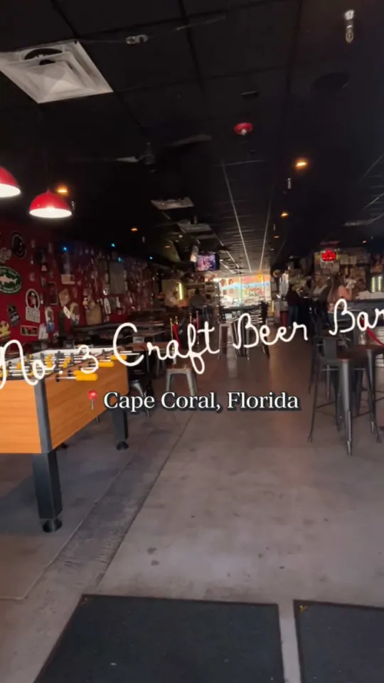 Video at No.3 Craft Beer Bar, Cape Coral