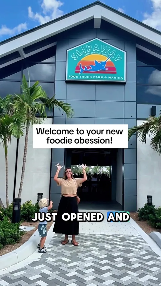 Video at Slipaway Food Truck Park & Marina, Cape Coral