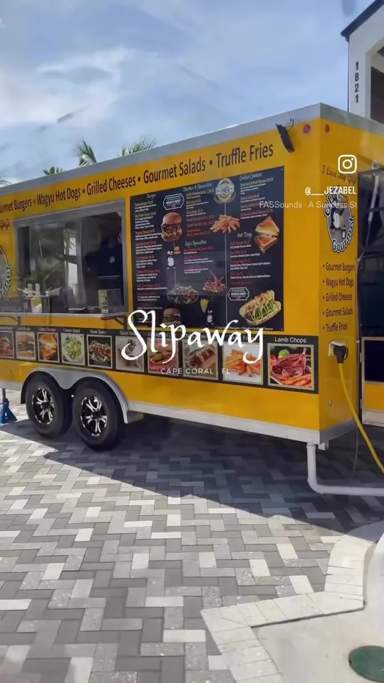 Video at Slipaway Food Truck Park & Marina, Cape Coral
