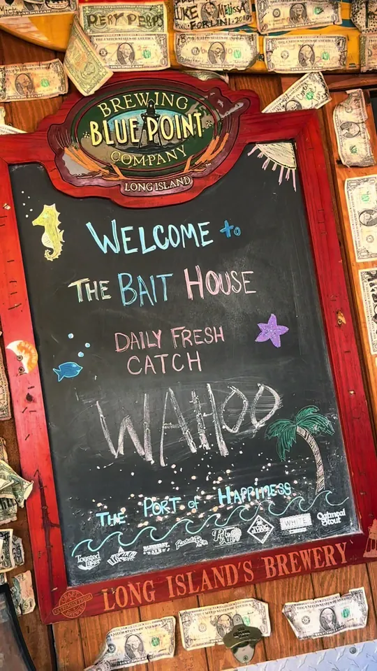 Burger at Bait House Tackle & Tavern, Clearwater – $15.95 on the menu