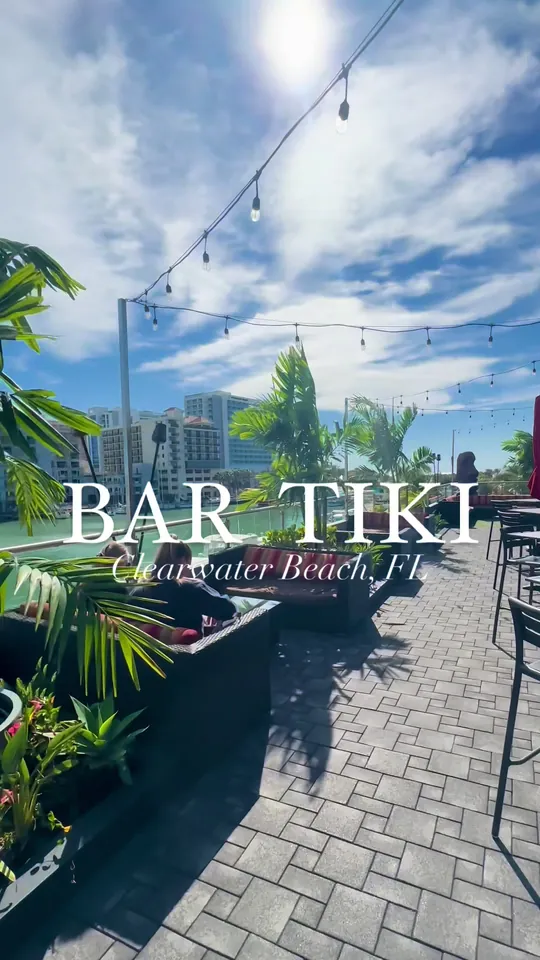 Video at Bar Tiki, Clearwater