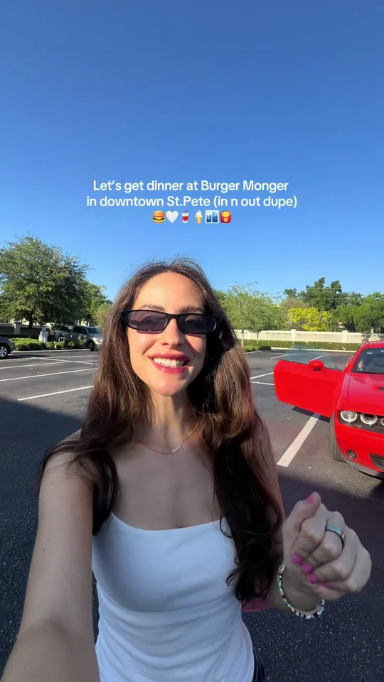 Burger at Burger Monger, Clearwater – $7.99 on the menu