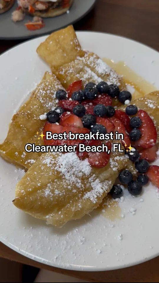 Breakfast at Clear Sky Beachside Cafe, Clearwater – $8 on the menu