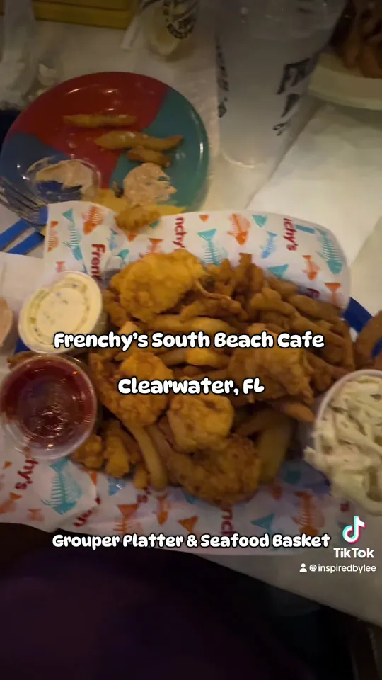 Seafood at Frenchy's Original Cafe, Clearwater