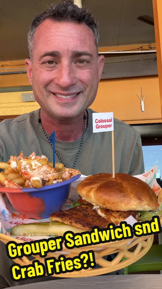 Fries at Frenchy's Rockaway Grill, Clearwater