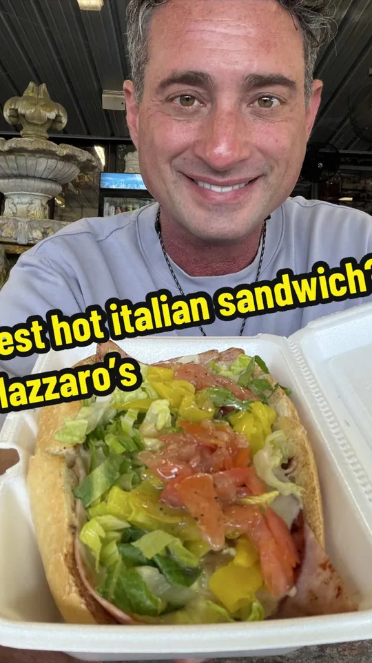 Sandwich at Mazzaro Italian Market, Clearwater – $9 on the menu