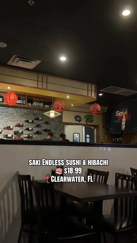 Dessert at Saki Endless Sushi & Hibachi Eatery, Clearwater – $2.50 on the menu