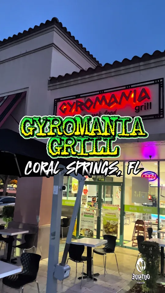 Gyro at Gyromania Grill, Coral Springs – $6.99 on the menu