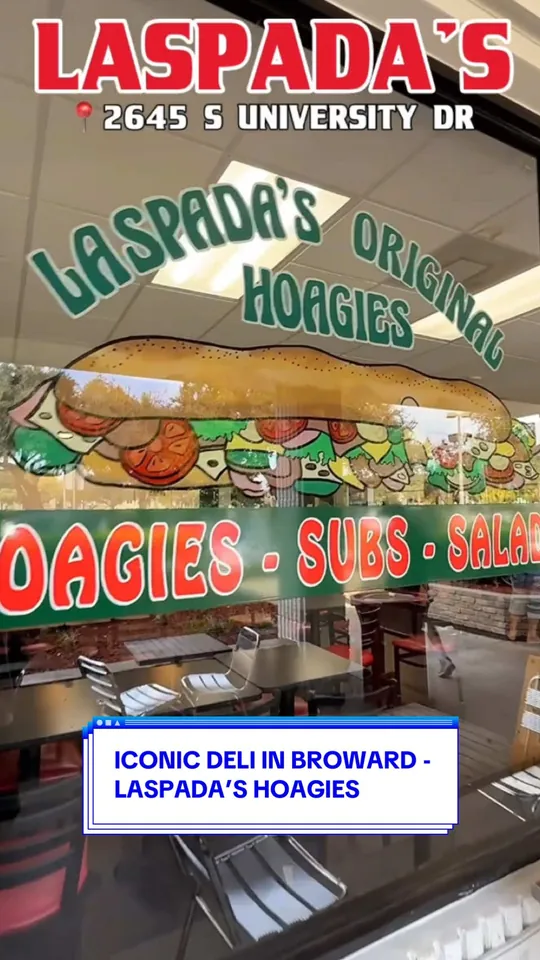 Sandwich at Laspada's Original Hoagies - Coral Springs, Coral Springs – $6.20 on the menu