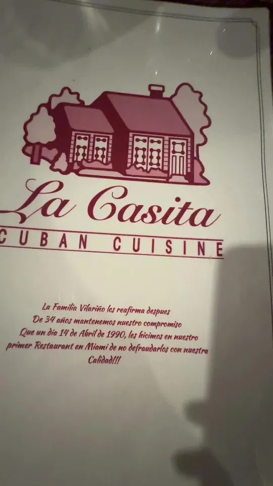 Dessert at Little Havana Bar & Grill, Coral Springs – $2.89 on the menu