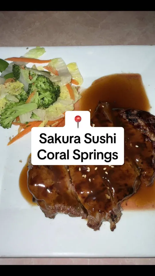 Sushi at Sakura Sushi Japanese Restaurant, Coral Springs – $0.50 on the menu