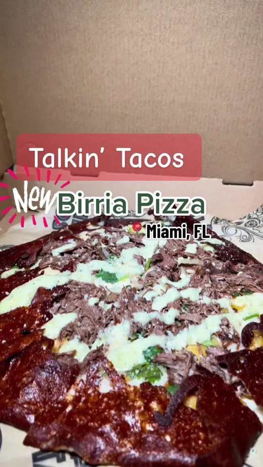 Pizza at Talkin' Tacos Coral Springs, Coral Springs – $23.99 on the menu
