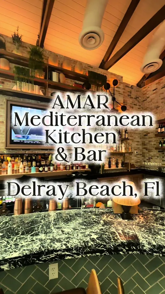 Video at Amar Mediterranean Kitchen & Bar, Delray Beach