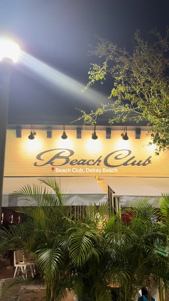 Cocktails at Beach Club, Delray Beach – $15 on the menu