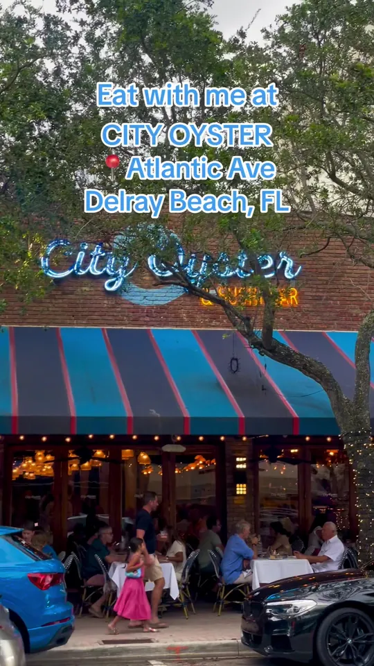 Oysters at City Oyster, Delray Beach – $8.50 on the menu