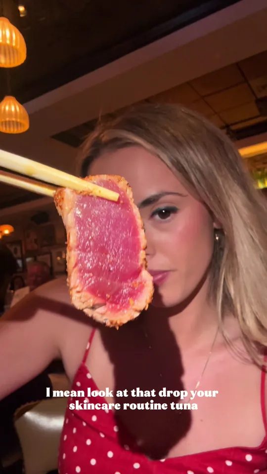 Ahi tuna at City Oyster, Delray Beach – $42 on the menu