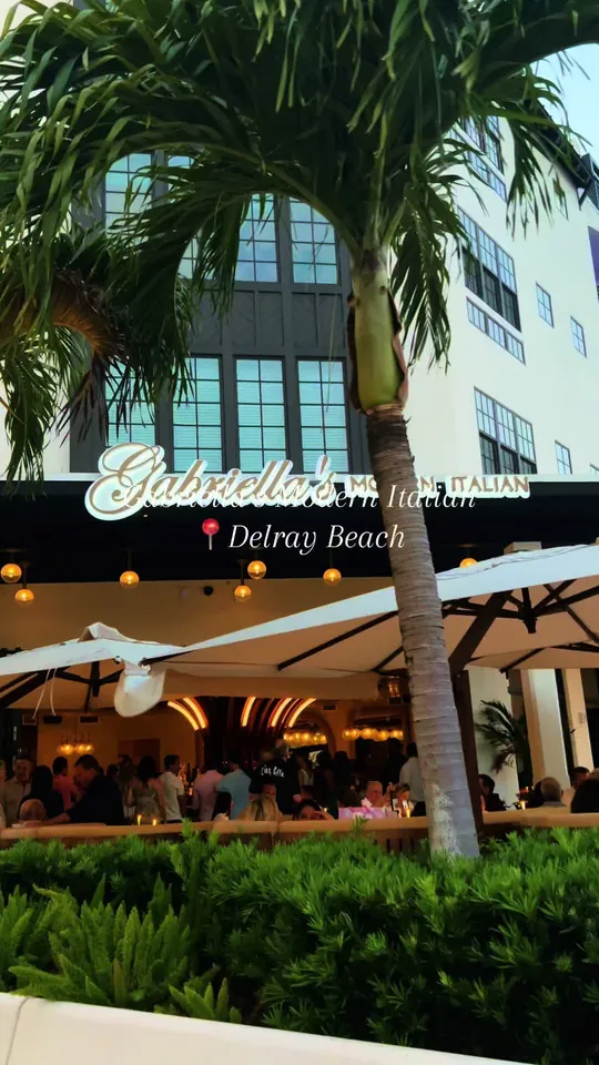 Video at Gabriella's Modern Italian, Delray Beach