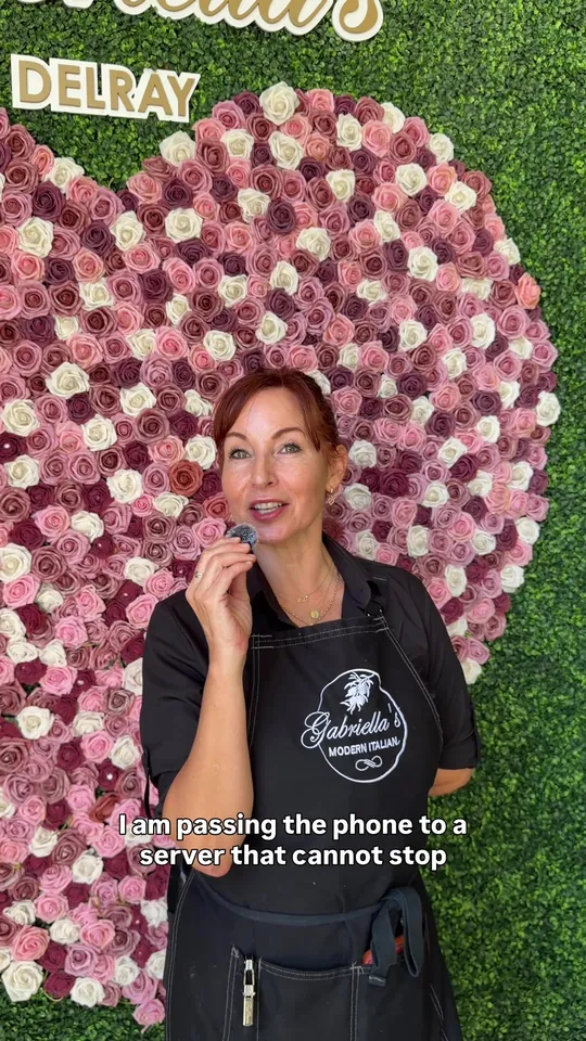 Video at Gabriella's Modern Italian, Delray Beach