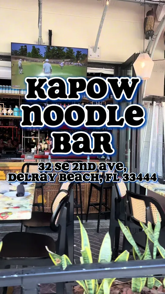Sushi at Kapow Noodle Bar, Delray Beach – $5 on the menu