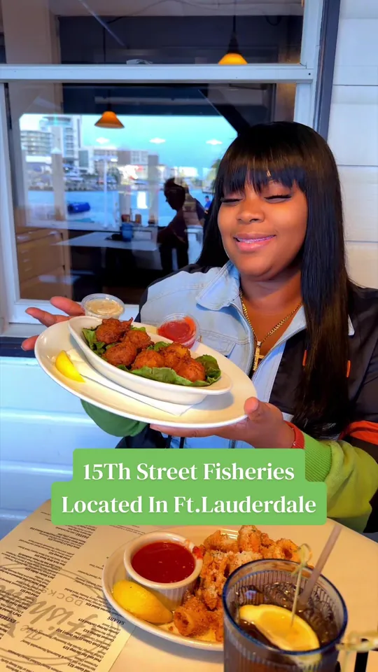 Video at 15th Street Fisheries, Fort Lauderdale