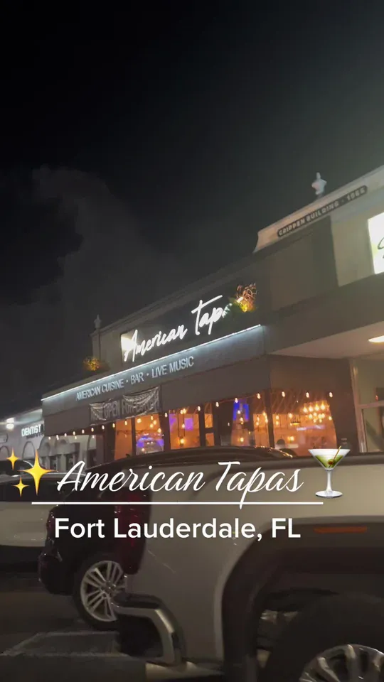 Video at American Tapas Bar, Fort Lauderdale
