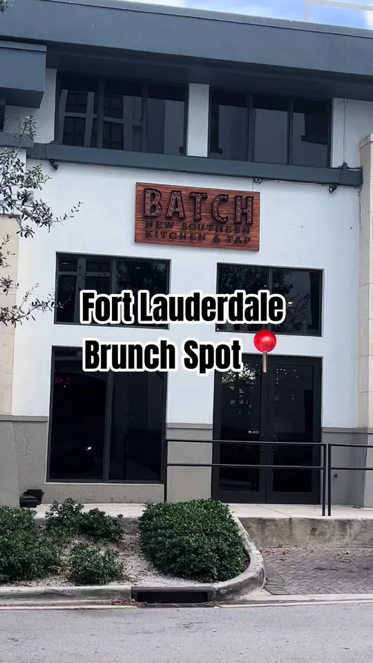 Brunch at Batch New Southern Kitchen, Fort Lauderdale