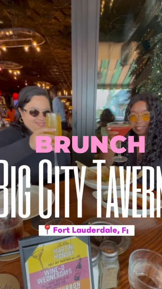 Brunch at Big City Tavern, Fort Lauderdale