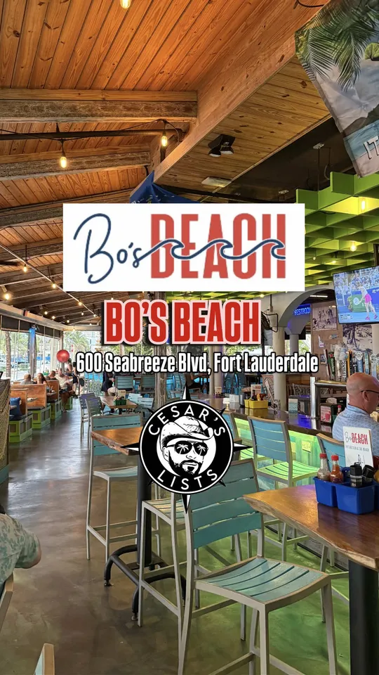 Ceviche at Bo's Beach, Fort Lauderdale