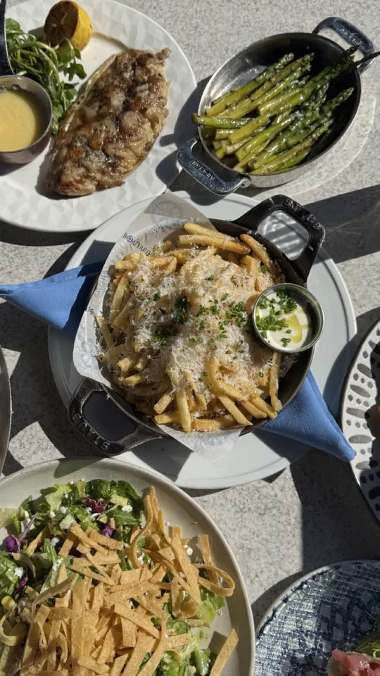 Salad at Boatyard, Fort Lauderdale