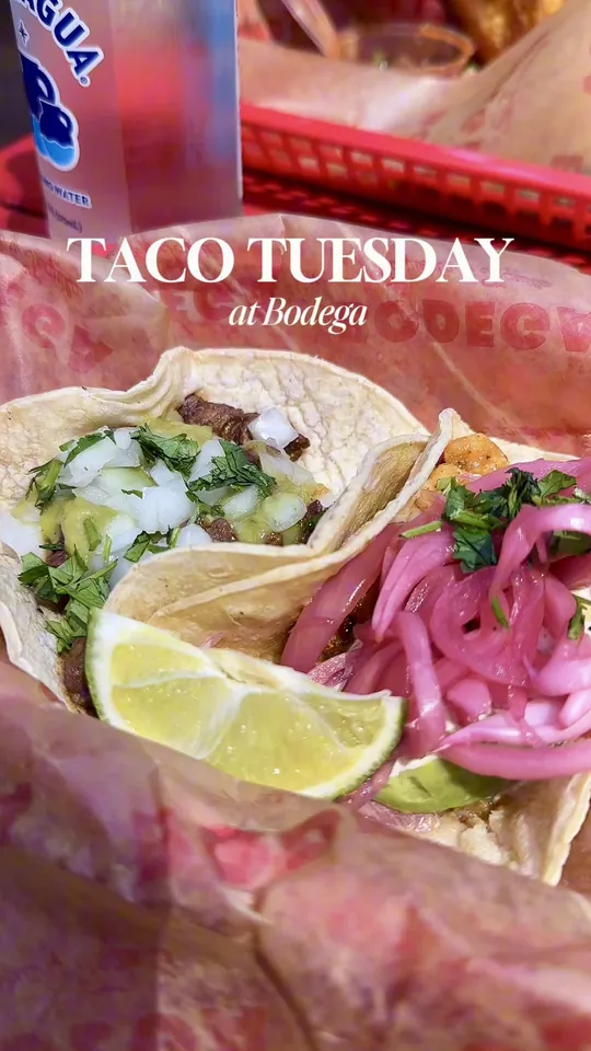 Tacos at Bodega, Fort Lauderdale
