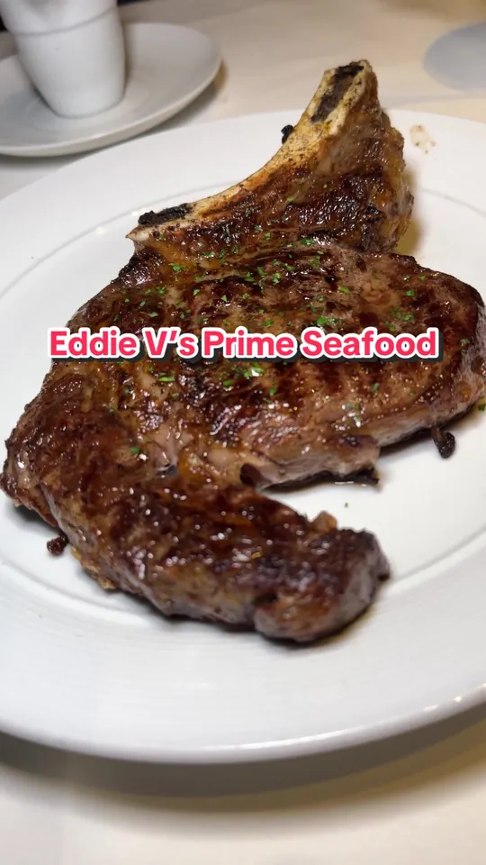 Crab cakes at Eddie V's, Fort Lauderdale