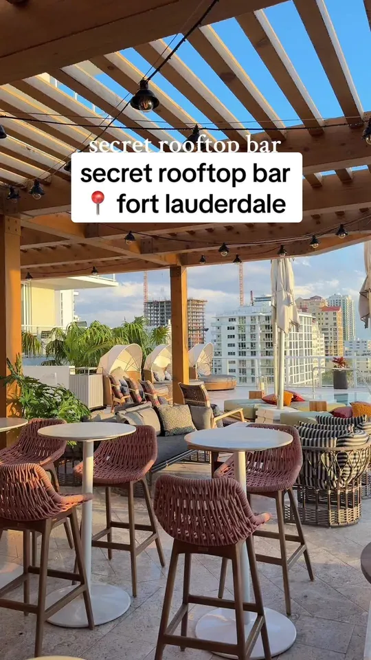 Video at Escape Rooftop, Fort Lauderdale