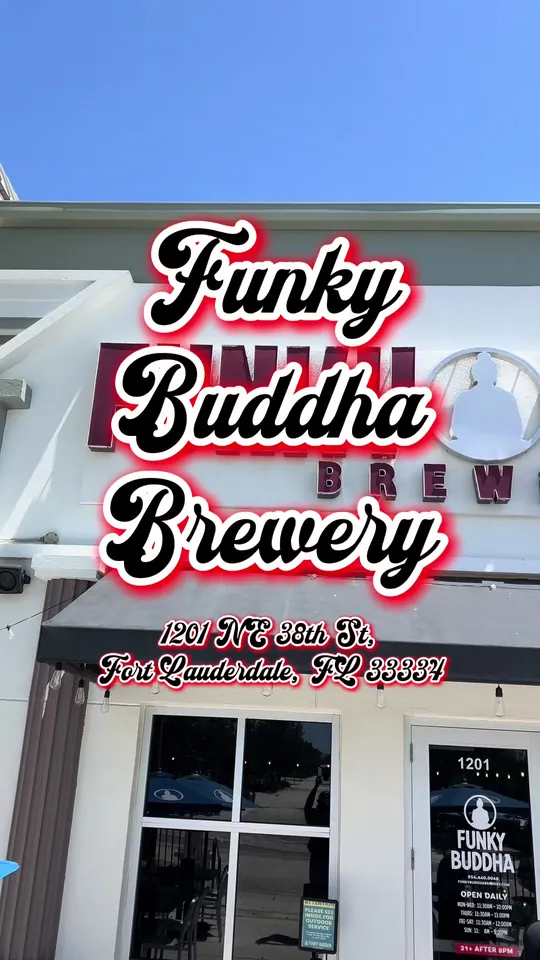Brunch at Funky Buddha Brewery, Fort Lauderdale