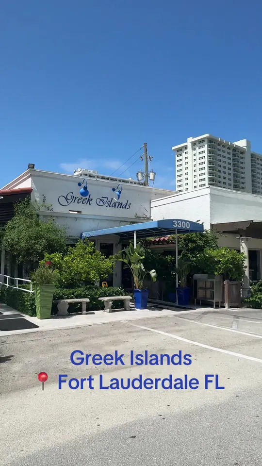 Video at Greek Islands Taverna, Fort Lauderdale