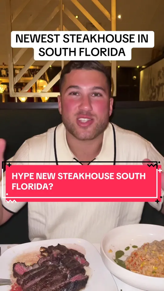 Steak at Jay's Steakhouse, Fort Lauderdale