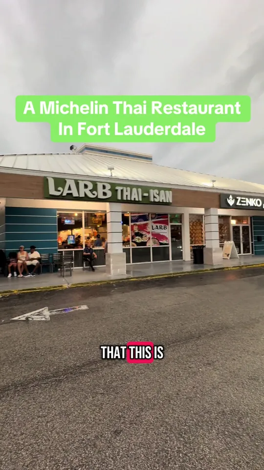 Video at Larb Thai-Isan, Fort Lauderdale