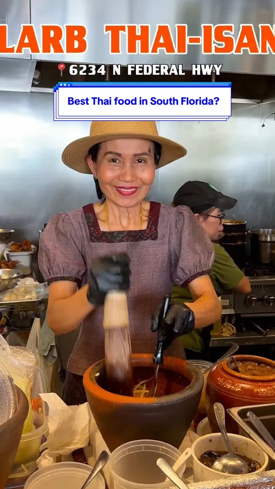 Video at Larb Thai-Isan, Fort Lauderdale