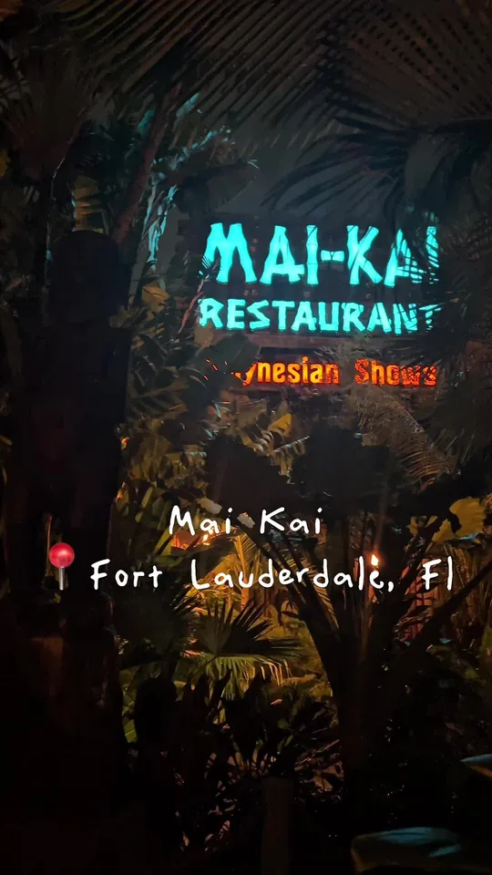 Video at Mai-Kai Restaurant, Fort Lauderdale