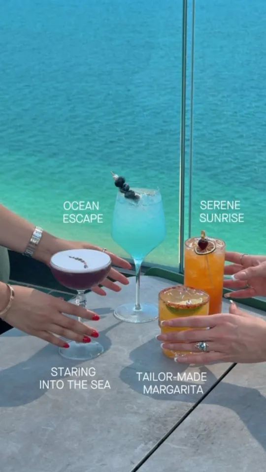 Cocktails at Nubé Rooftop, Fort Lauderdale