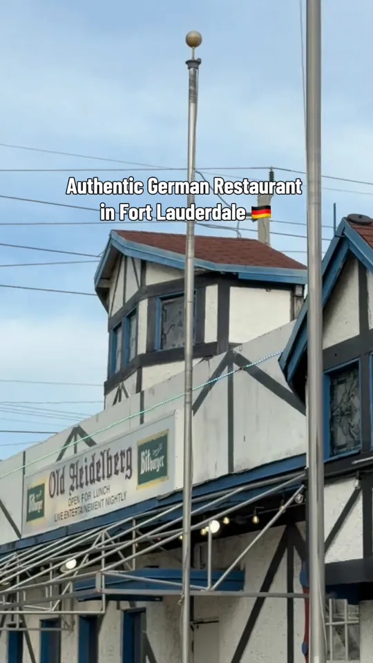 Pancakes at Old Heidelberg Restaurant, Fort Lauderdale