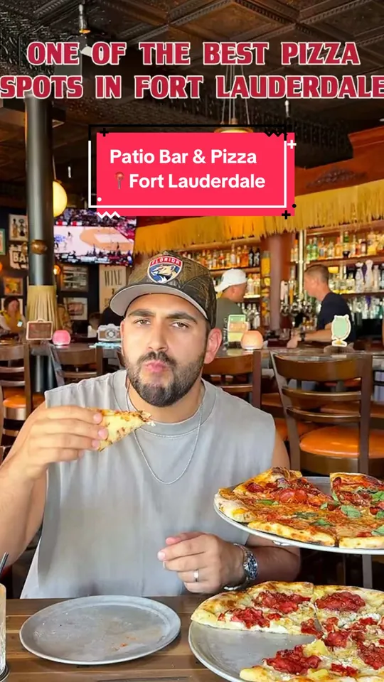 Pizza at Patio Bar & Pizza, Fort Lauderdale