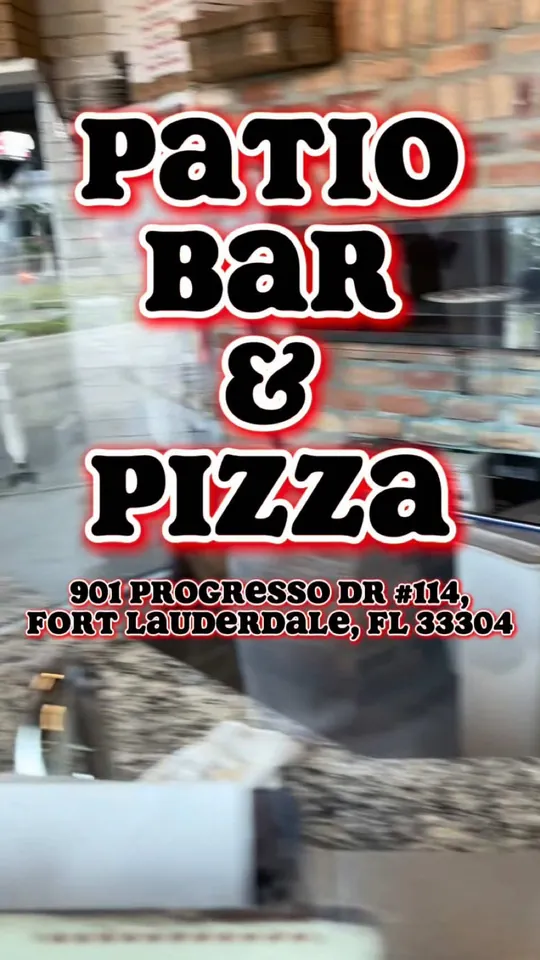 Beer at Patio Bar & Pizza, Fort Lauderdale