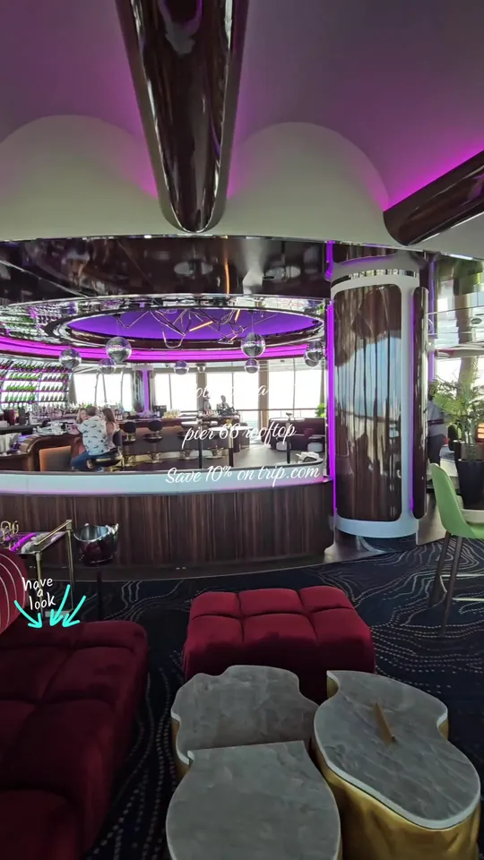 Cocktails at Pier Top, Fort Lauderdale