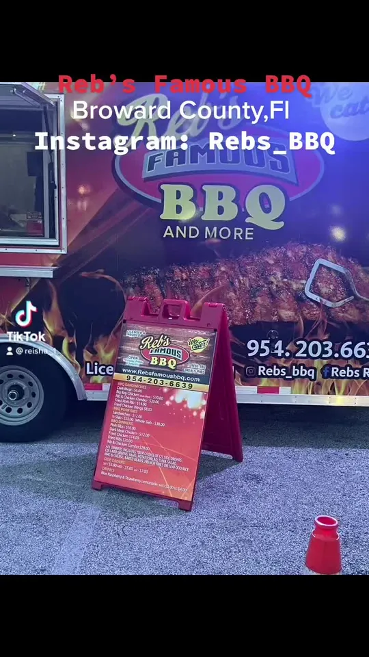 Video at Reb’s Famous BBQ, Fort Lauderdale